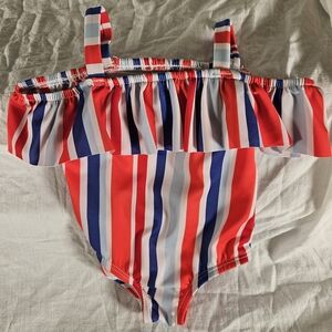 Cat & Jack Red and Blue One Piece Swimwear